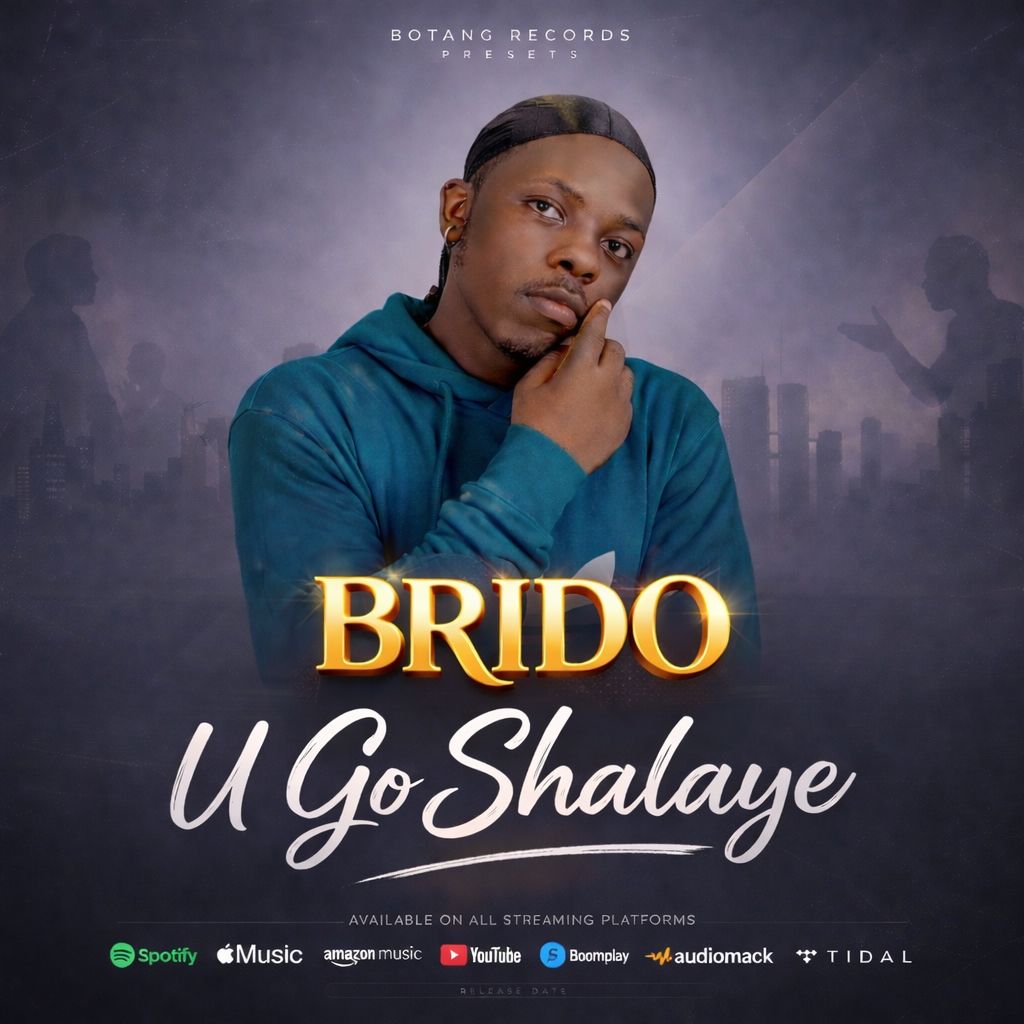 Cover art for Brido's single “U Go Shalaye”
