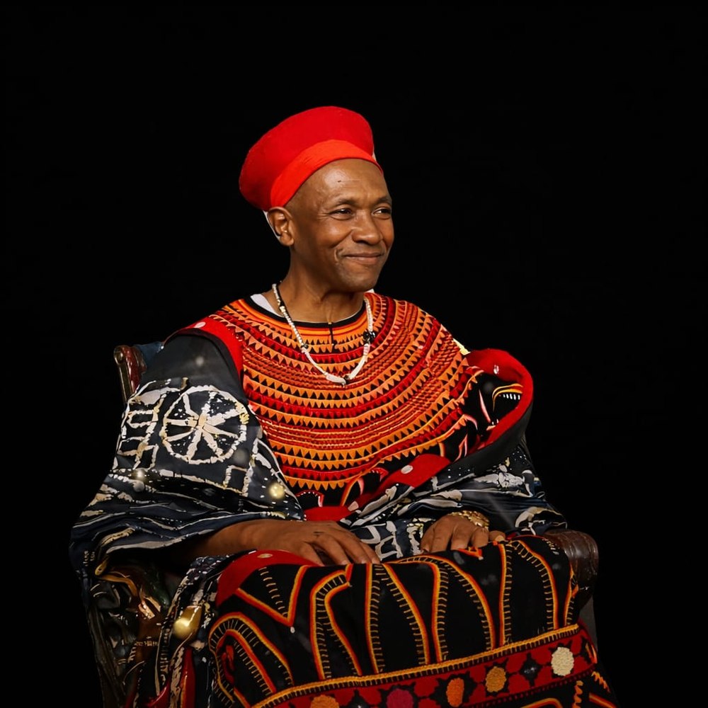 Official portrait of His Royal Majesty Foyn Clement Ndzi II