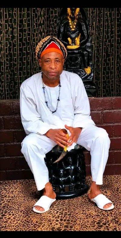 Foyn Kini Joseph, newly crowned 16th Paramount Fon of Kom