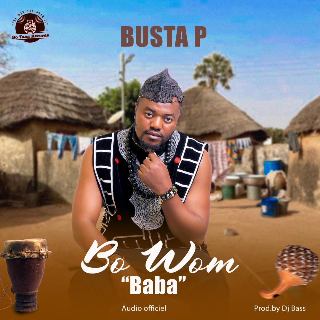 Cover art for Busta P's single “Bo Wom (Baba)”