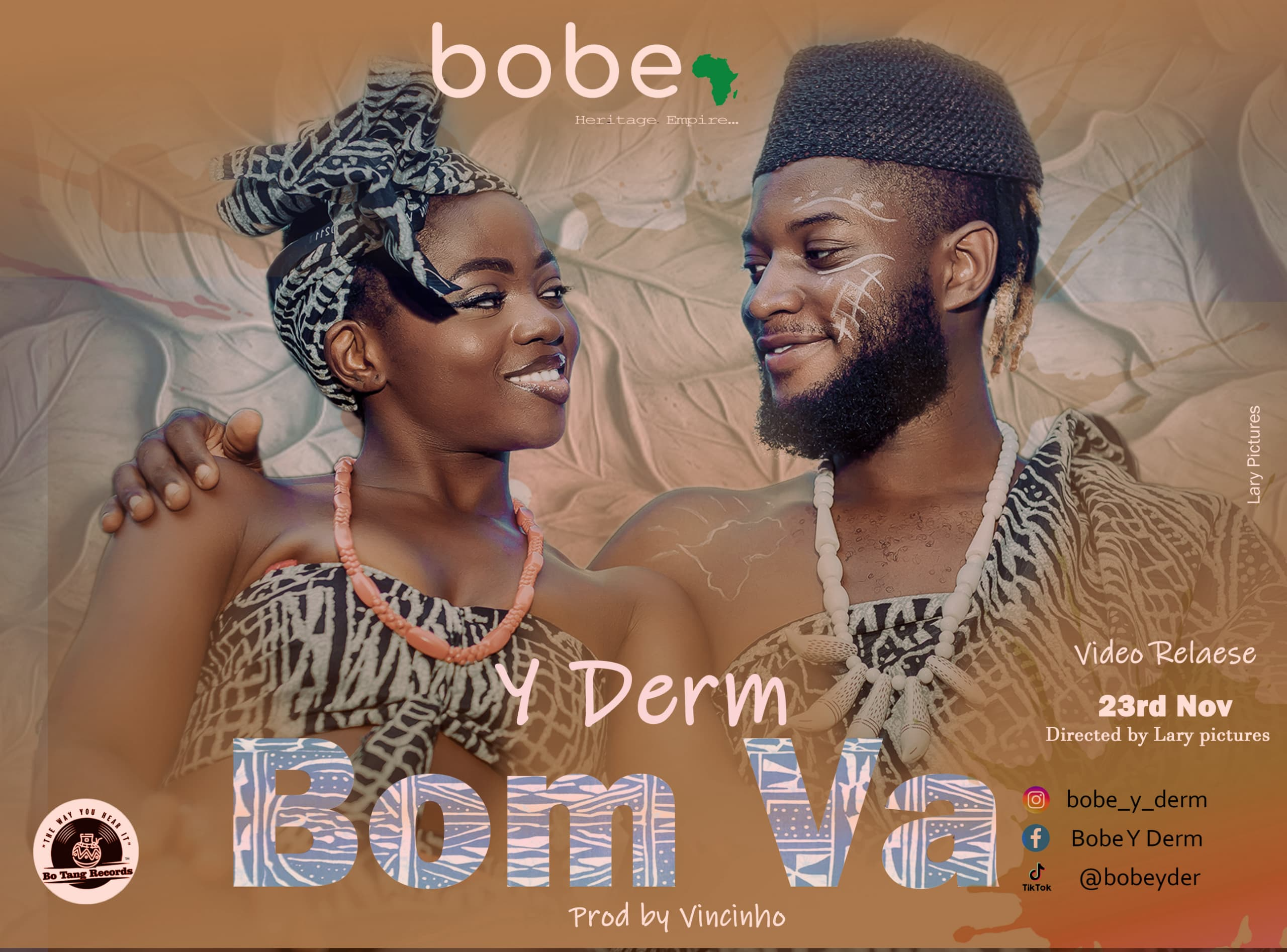 Cover art for Y Derm's single “Bom Va”