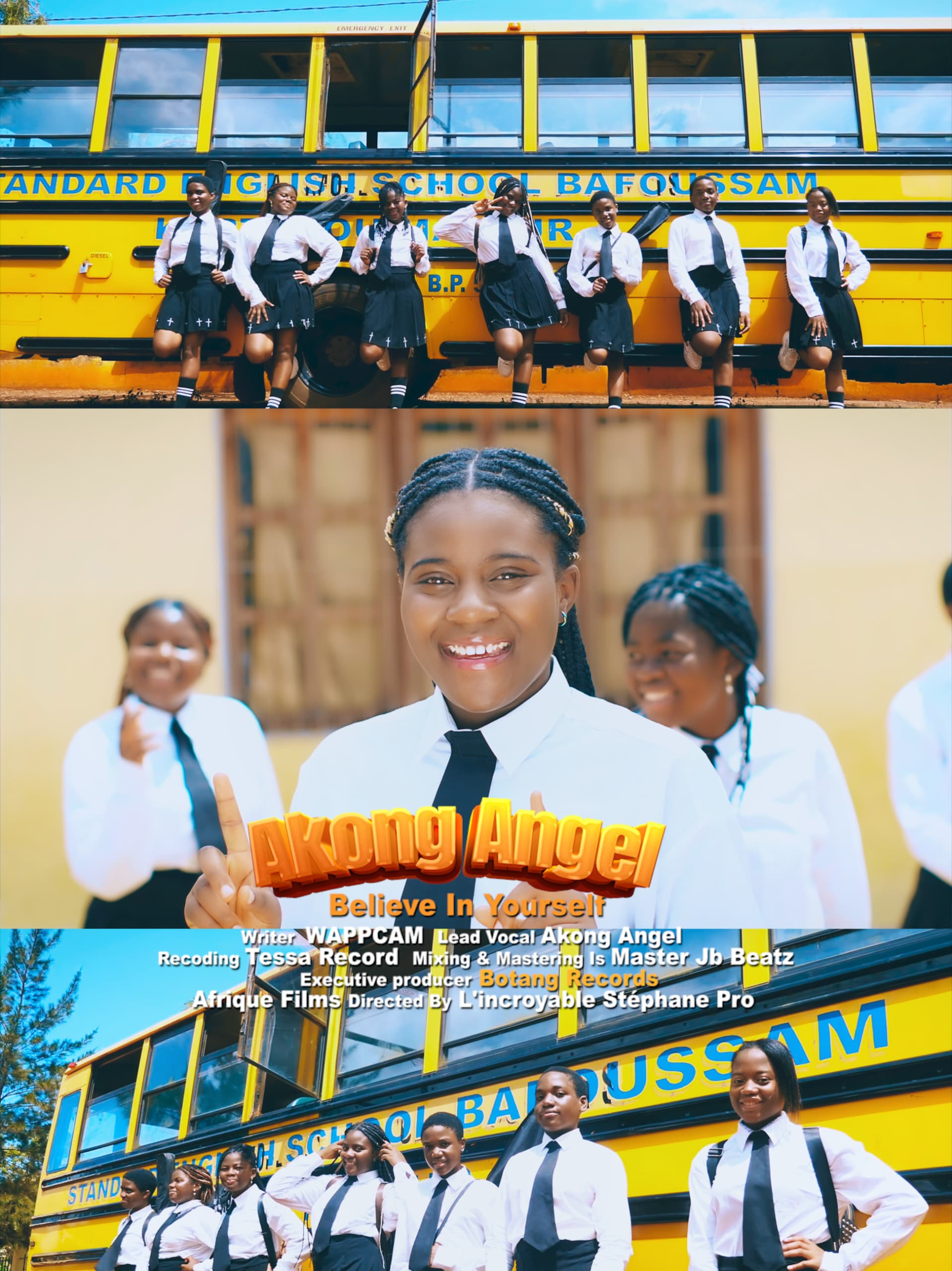 Cover art for Angel Akong's “Believe In Yourself”